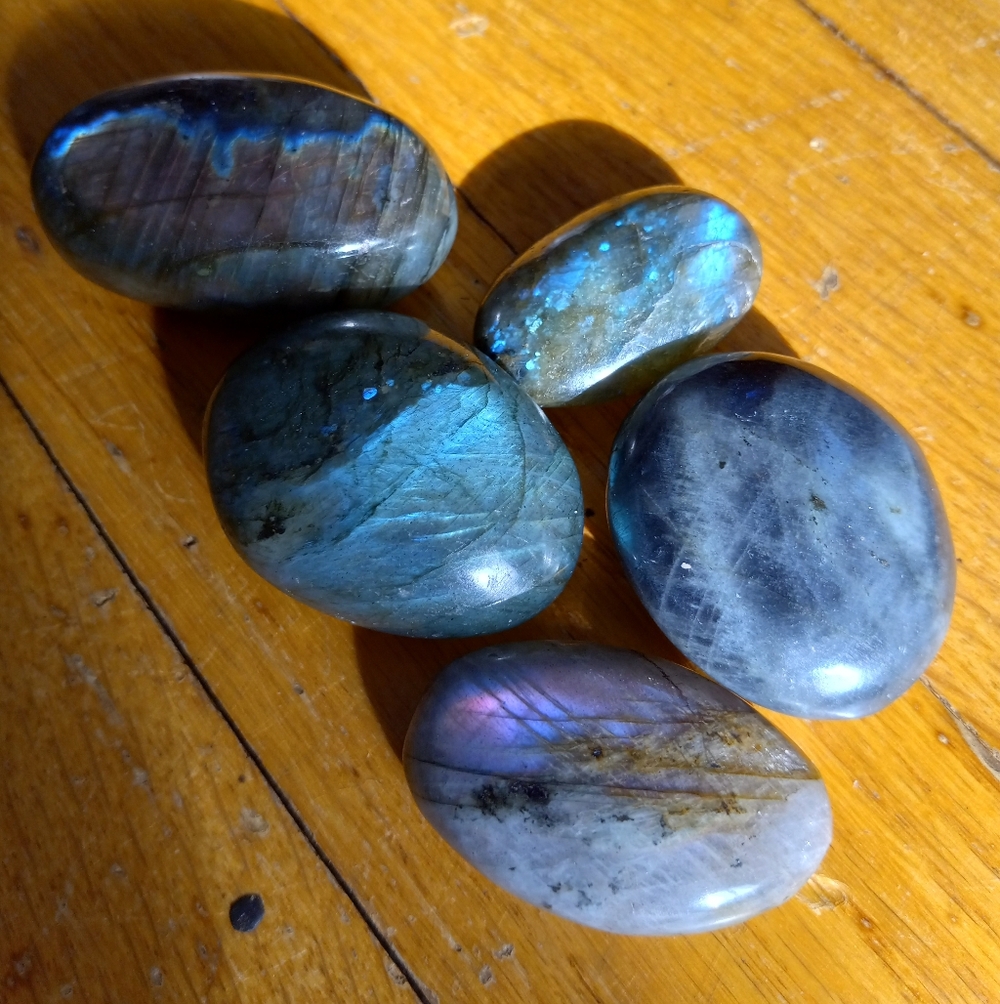 Small Labradorite Palmstone Bundle!!!